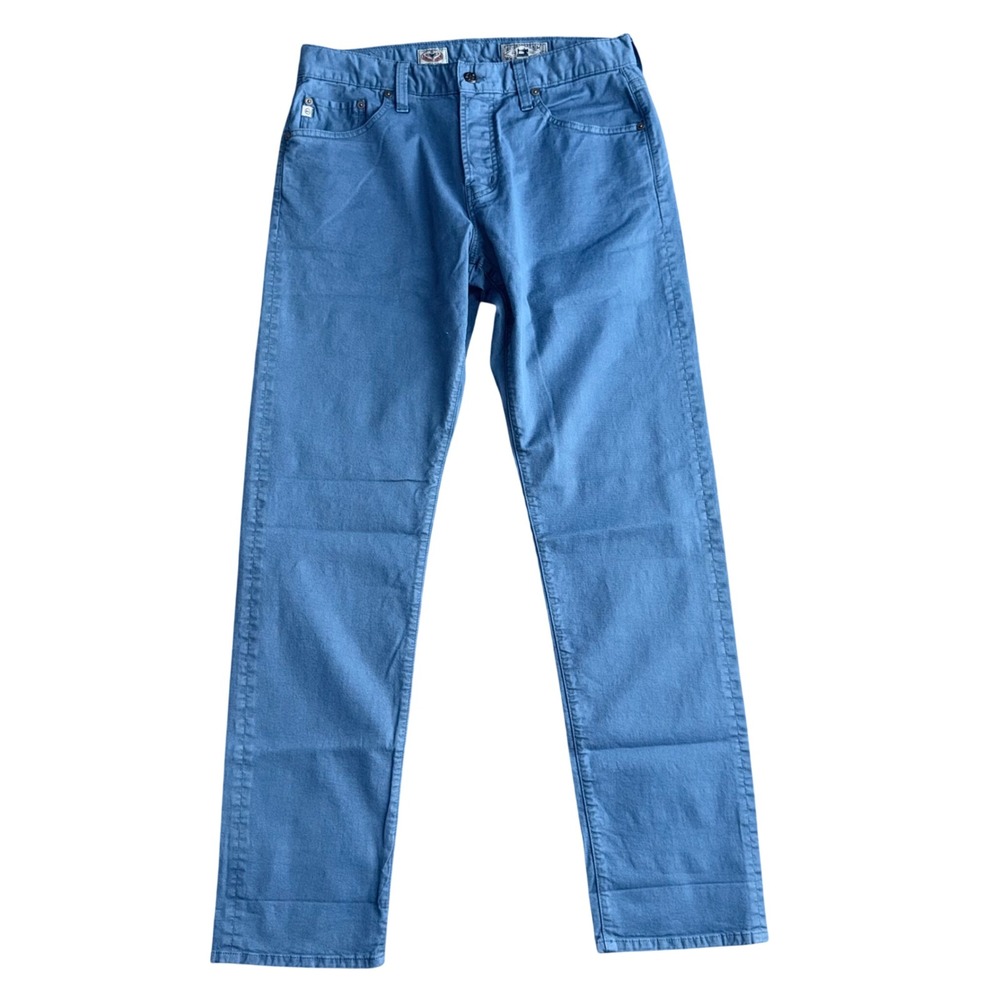 AG Adriano Goldschmied Kurabo Japanese Selvage Denim Blue Jeans Mens 32 Made USA